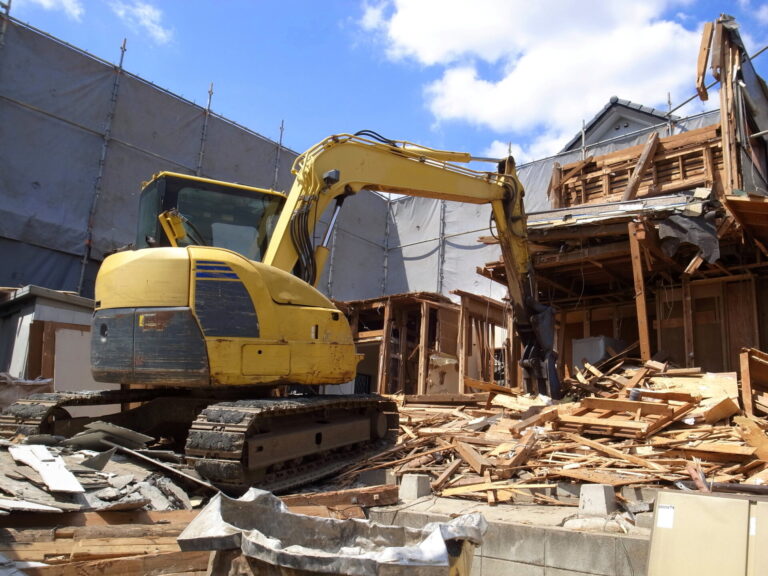 戸建住宅の解体（熊本市中央区）